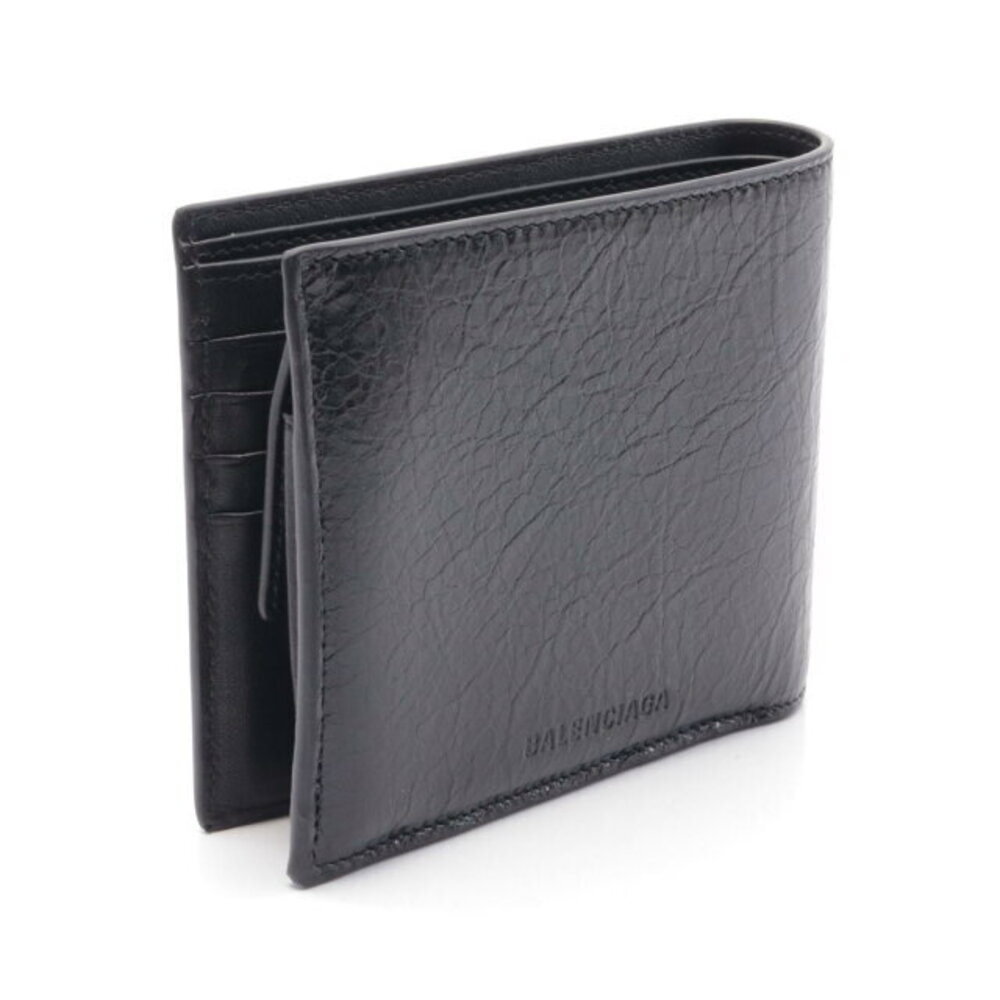 Balenciaga Bifold Black CAG Wallet LE Leather